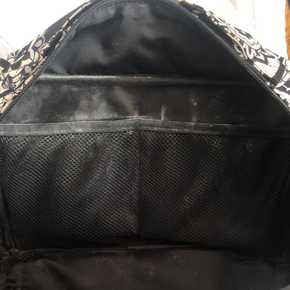 VERA BRADLEY E-Reader Sleeve Night & Day black white paisley NWT & makeup case - Picture 16 of 16